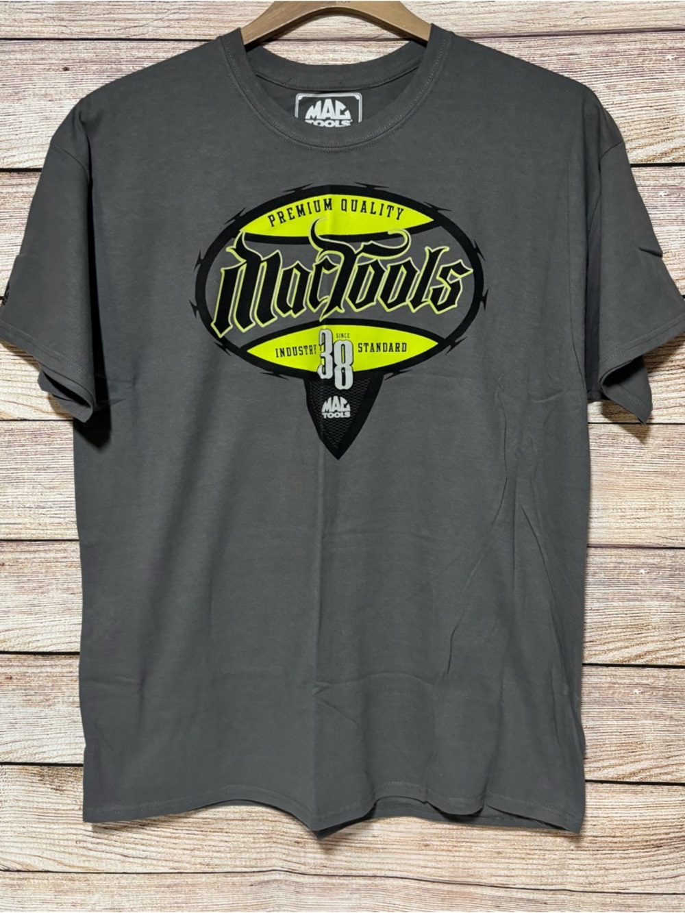 Mac Tools Premium Quality Since 1938 Gray Graphic T-Shirt Men’s‎ XLarge